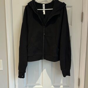 Lululemon Black Scuba full Zip
